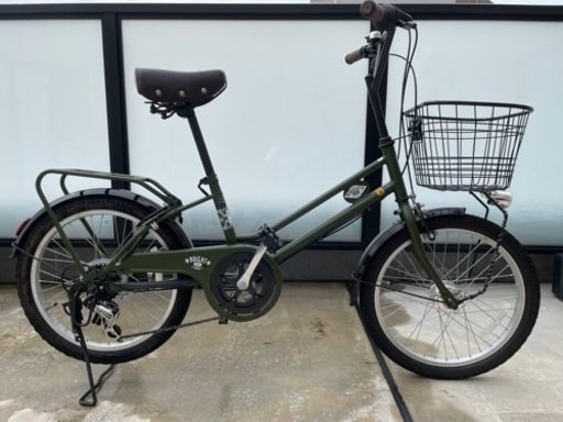 【取りに来ていただける方限定】可愛いミニベロ　BRIGHTDAY(ブライトデイ)