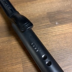 中古美品　ヴィダルサスーン(Vidal Sassoon) 26mm 2way カール&ストレート ヘアアイロン ベーシック 海外対応 4段階温度調節 コンパクト ブラック の画像