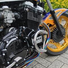 CBX400F NC07 フルカスタム 高旧車 PMS漣チタン WoodEyeペイント
