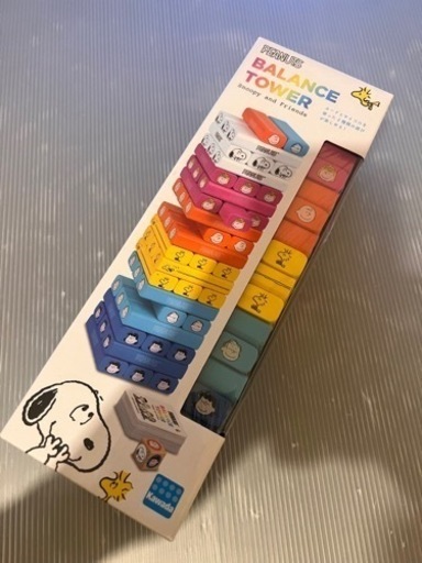 【新品未使用】スヌーピー バランスタワー ジェンガ