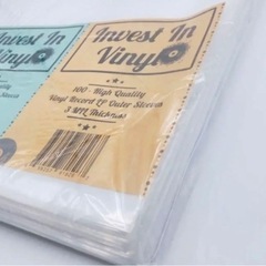 　LPレコード保護フィルム100枚3パックセットの画像