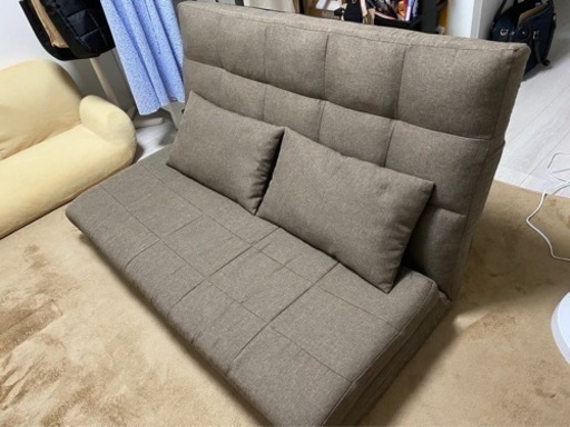 ☆決まりました☆ソファ 2人掛け ほぼ新品 リクライニング