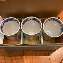 相撲土産　湯呑み　3個1セットの画像