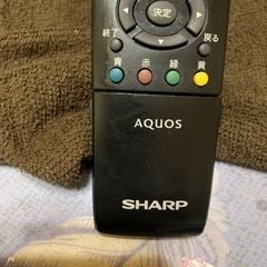 AQUOSテレビリモコンの画像
