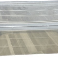衣装ケース　透明の画像