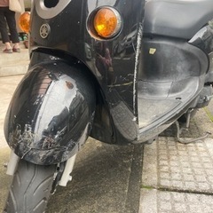 動かなくなった原付ビーノ　の画像