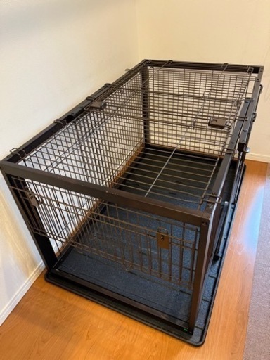 リッチェル　屋根付　木製スライドペットサークル　ワイド　セット