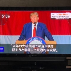 早い者勝ち　日立42型HDD内臓プラズマテレビ　の画像