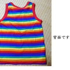 No,127　KID BOW　タンクトップ　サイズ１００の画像