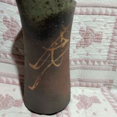 常滑焼　花入　未使用の画像