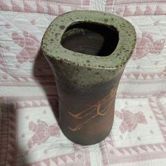 常滑焼　花入　未使用の画像