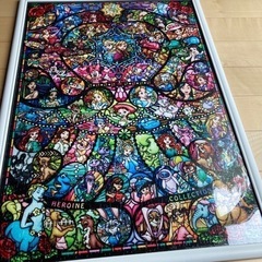 ディズニー　ジグソーパズル　のりづけしてませんの画像