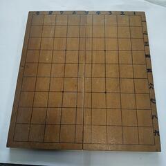 即決価格9,000円←【価格応談】大正(昭和初期)レトロ 将棋板 折り畳み式