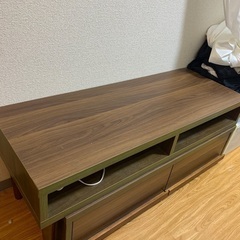 テレビスタンド　収納付き