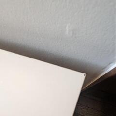 【受け渡し先決定】スリム ホワイト ワークデスク、作業台 幅120 奥行40 の画像