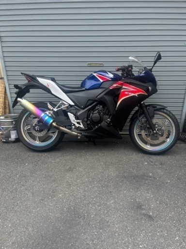 CBR250Rモリワキマフラー自賠責つき！