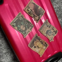 大量‼︎鬼滅の刃トラベルステッカー&バンドエイドの画像