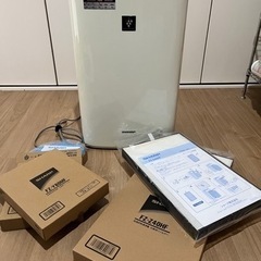 シャープ SHARP 加湿空気清浄機 KC-Z40-W 新品フィ...