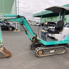 中古　ＩＨＩ　 ミニ油圧ショベル 18Ｊ ゴムキャタ 動作確認済 ユンボ 軽油 ディーゼル　の画像