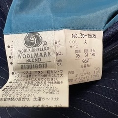 AOKI アオキ　LES MUES 夏用スーツセットアップ　クリーニング済みの画像