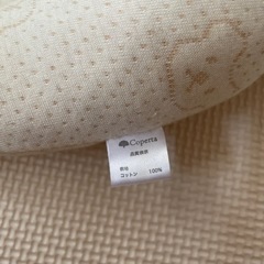 Coperta コットン100 ベビー枕　寝返り防止の画像