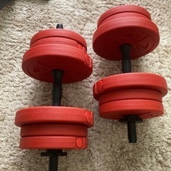 トレーニングベンチ＋ダンベル(10kg×2set)の画像