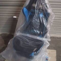 ゲーミングチェア 座面高さ43～50cm オットマン 配送無料の画像
