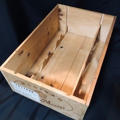 【取引先決まりました】ワイン木箱(その2)