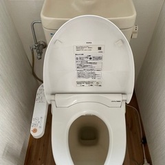 TOTO トイレ　便座ウォシュレットＪ/INAX本体の画像