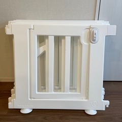 ベビーサークル　ベビーゲート　バーチ　ifam アイファム　ホワイト　8枚扉セット