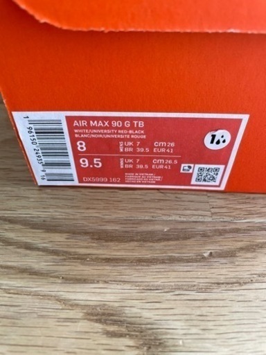 NIKE AIRMAX90  GOLF 26cm
