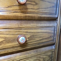 アンティーク　食器棚　キャビネット　飾り棚　大容量収納の画像