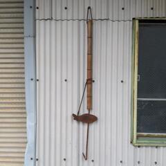 自在鉤　囲炉裏　竹製の画像