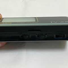 CASIO TV-200(BK)　ポータブルテレビ　ジャンク　の画像