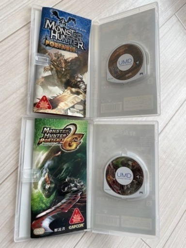 【中古品】モンスターハンターポータブルシリーズ(無印+2ndG)【PSP】【堺市・豊中市】
