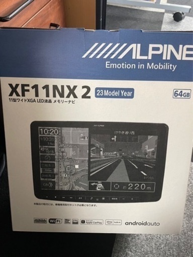 新品 2023モデル ALPINE アルパイン XF11NX2 11インチフローティングナビ 地デジ DVD CD SD Apple CarPlay AndroidAuto