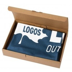 【新品】LOGOS　ゆったりブランケット(ネイビー)　非売品【堺...
