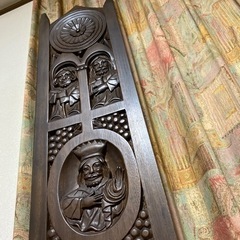 木製 木彫り 椅子 アジアン チェアー インテリアの画像