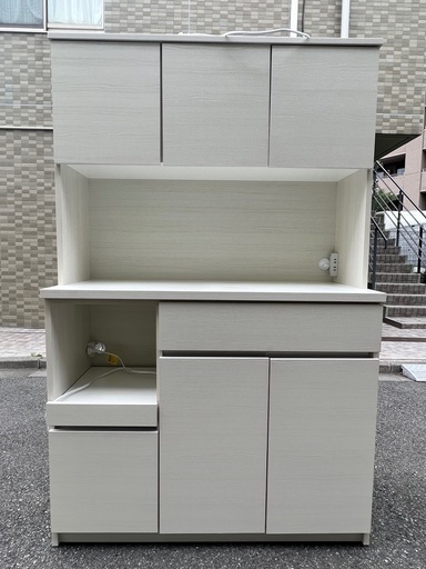 値下げしました！￥9900(税込)オープンボード 食器棚 幅115cm
