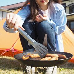 【中新田交流センター】旧校舎の貸切庭貸キャンプの画像