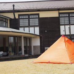 【中新田交流センター】旧校舎の貸切庭貸キャンプ - スポーツ