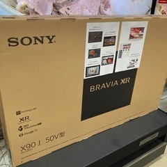 表示価格より10%OFF決算SALE6/18まで未使用SONY50型液晶テレビXRJ-50X90J