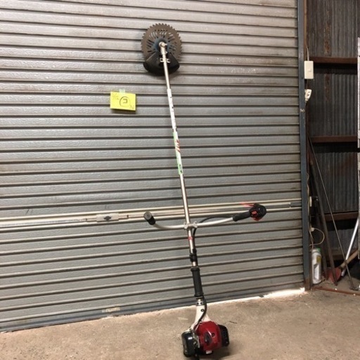 北海道旭川市 草刈機 U字タイプ 混合ガソリン 三菱 MITSUBISHI 2ストローク 22.5cc IA231MP TBEシリーズ 動作確認済み 取扱説明書付き