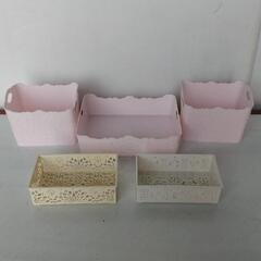 取引中お☆可愛え小物入れプラスチック　5個セット☆
