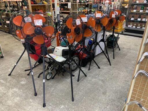 スタンド式工業扇 各種入荷しました！