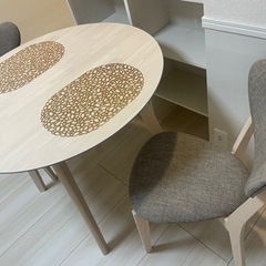 【値下げ】美品ダイニングテーブルセットの画像