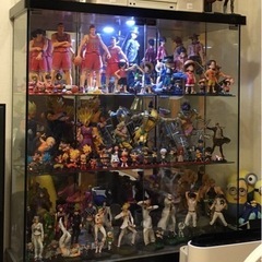 ガラスショーケース オーダーメイド品 フィギュアケース の画像