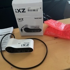 受渡決定☆値下げしました☆TASCAM ( タスカム )  iXZ iPad iPhone iPod touch用オーディオインターフェイスの画像