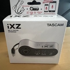 受渡決定☆値下げしました☆TASCAM ( タスカム )  iXZ iPad iPhone iPod touch用オーディオインターフェイスの画像