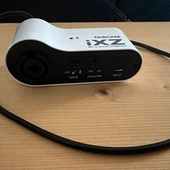 受渡決定☆値下げしました☆TASCAM ( タスカム )  iXZ iPad iPhone iPod touch用オーディオインターフェイスの画像
